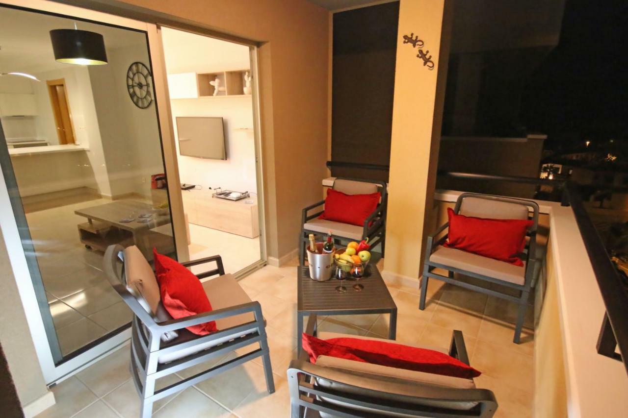 厄尔梅达诺La Perla By Rentmedano Superb Luxury Duplex, Private Roof Terrace, Ocean View, Pool, Wifi And Parking公寓 外观 照片