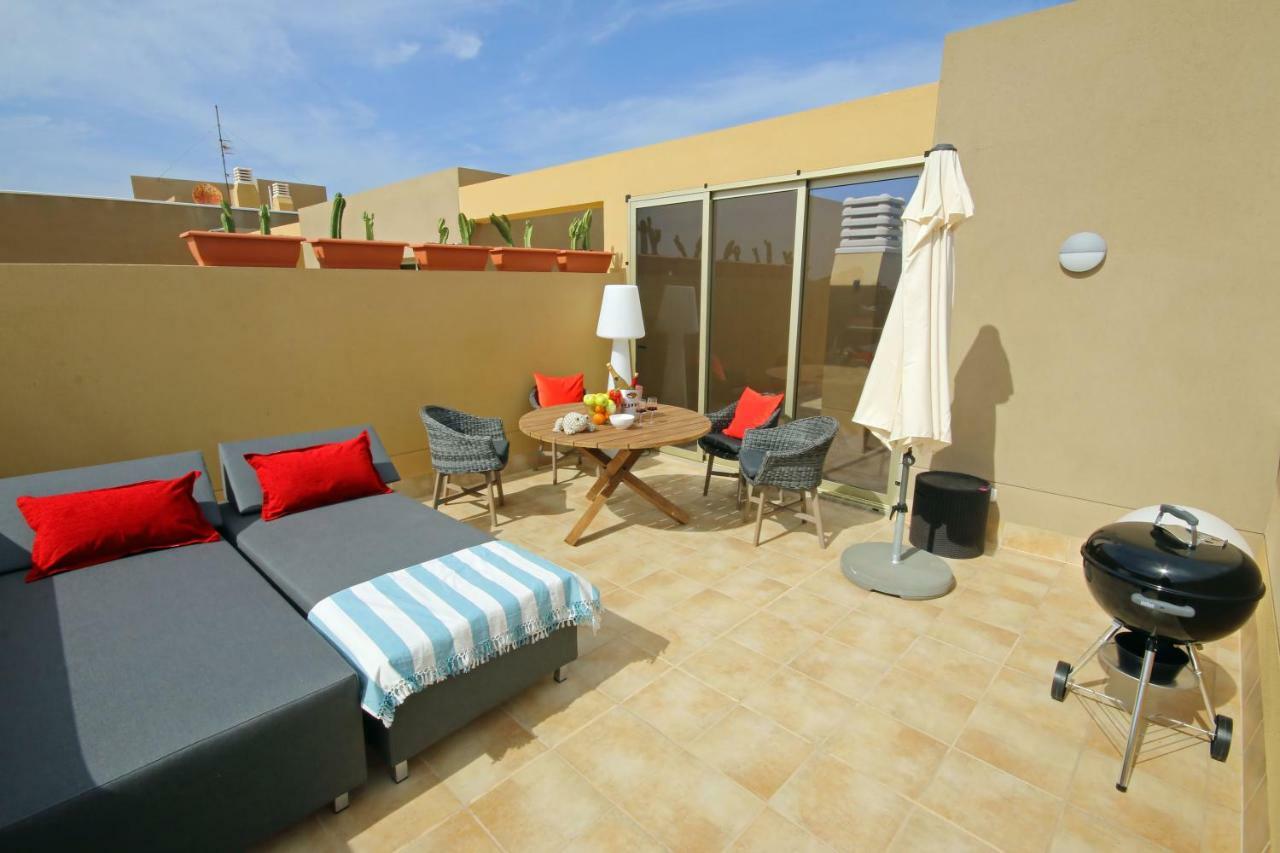 厄尔梅达诺La Perla By Rentmedano Superb Luxury Duplex, Private Roof Terrace, Ocean View, Pool, Wifi And Parking公寓 外观 照片